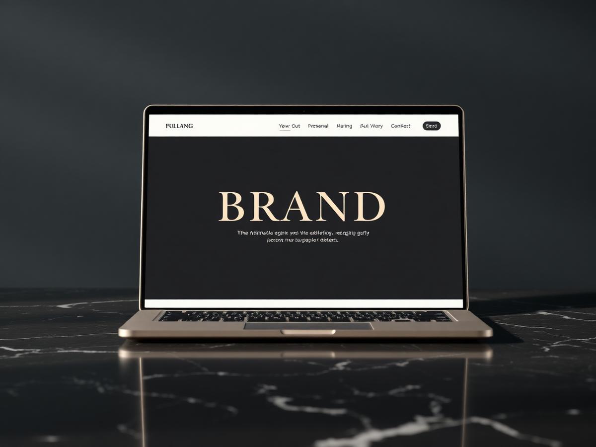 Personal brand website